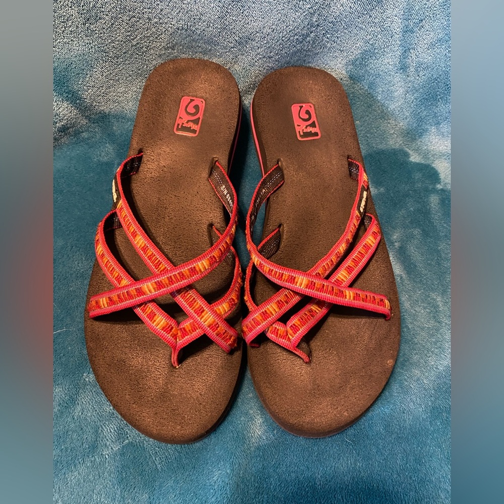 Teva Multicolor Strappy Sandals